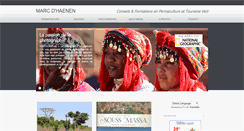 Desktop Screenshot of marc-dhaenen.com